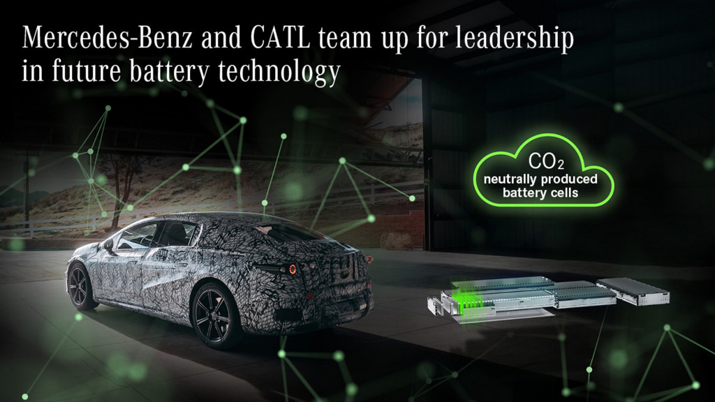 Les égaliseurs Mercedes-Benz utiliseront des batteries provenant de CATL