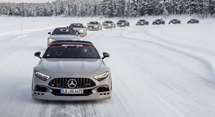 Envie de conduire des Mercedes-AMG sur glace ? C'est possible